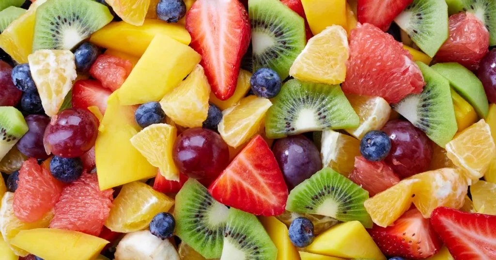 Frutas da estação de dezembro